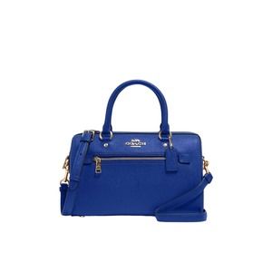 NWT Blue Coach Rowan Satchel